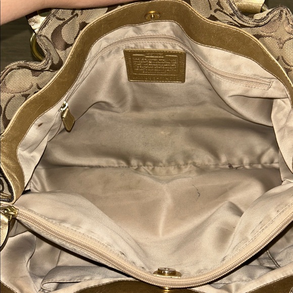 Coach Penelope Signature Large Tote Bag F14692 - Picture 11 of 12